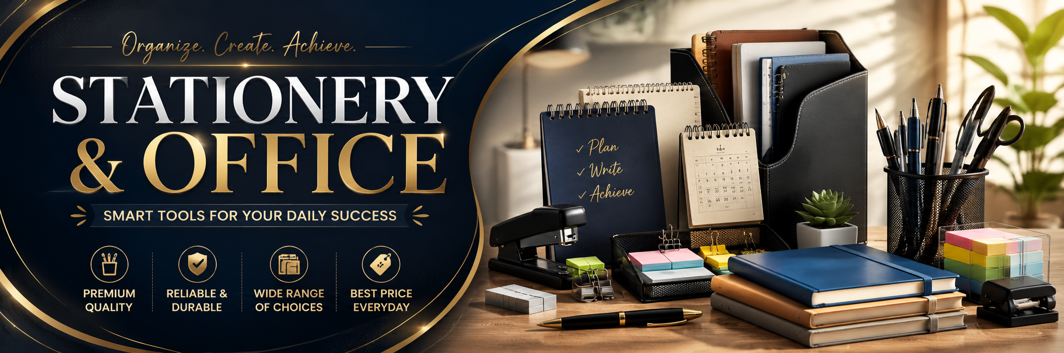 Stationery and office
